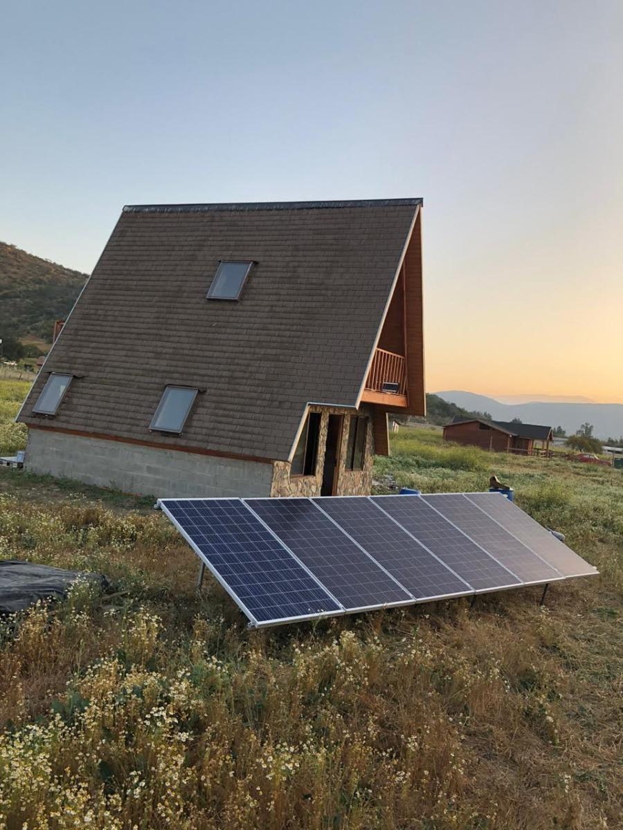 Instalación de paneles solares en vivienda 1